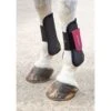 Shires ARMA Tendon Boots - Black/Raspberry -Saddle Shop 309220 800 800