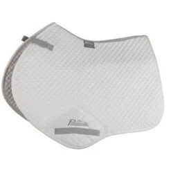 Shires Performance Suede Jump Saddle Pad - White