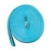 Kincade Brights Two Tone Padded Lunging Line - Aqua/Black