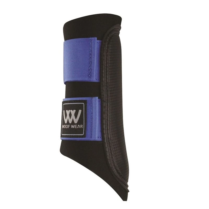 Woof Wear Sport Brushing Boot - Black/Electric Blue 4 Woof Wear Sport Brushing Boot - Black/Electric Blue - Image 2
