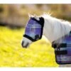 Kensington Mini Fly Mask W/Plush Fleece Trim - Lavender Mint 2 Kensington Mini Fly Mask W/Plush Fleece Trim - Lavender Mint -Saddle Shop 342020 800 800