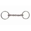 Korsteel Stainless Steel Oval Link Loose Ring Snaffle Bit -Saddle Shop 350736 800 800