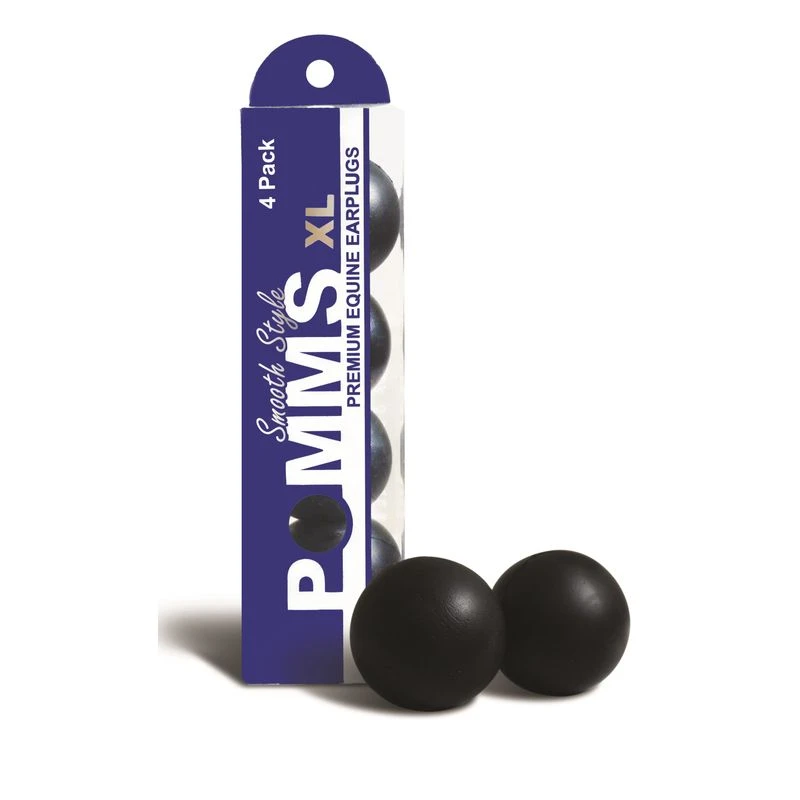 Pomms Premium Smooth Four Pack - Black 5 Pomms Premium Smooth Four Pack - Black - Image 3
