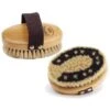 Equi-Essentials Wood Back Horse Hair Horseshoe Body Brush - Natural 2 Equi-Essentials Wood Back Horse Hair Horseshoe Body Brush - Natural -Saddle Shop 351543 800 800