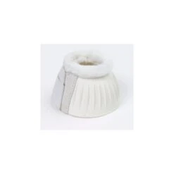 Equi-Essentials Heavy Duty Fleece Bell Boots - White