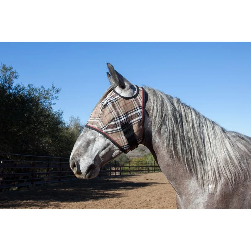 Kensington Signature Fly Mask W/Web Trim - Deluxe Black 4 Kensington Signature Fly Mask W/Web Trim - Deluxe Black - Image 2