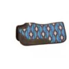 Western Rawhide Cut Back Navajo Top Pad - Turquoise/Black/Brown -Saddle Shop 360472 800 800