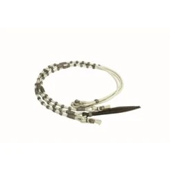 Western Rawhide Nylon Romal Reins - Tan