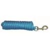 Western Rawhide 10' Poly Lead W/Brass Plated Snap - Turquoise 1 Western Rawhide 10' Poly Lead W/Brass Plated Snap - Turquoise -Saddle Shop 360575 800 800