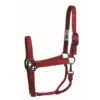 Western Rawhide SignatureFashion Halter W/Black Nickel Finish Hardware - Red -Saddle Shop 360826 800 800