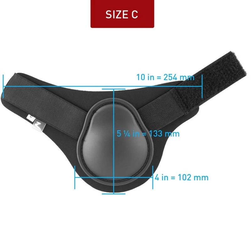 Horze Fetlock Boots - Cashmere Blue 4 Horze Fetlock Boots - Cashmere Blue - Image 2