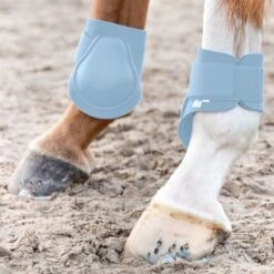 Horze Fetlock Boots - Cashmere Blue 7 Horze Fetlock Boots - Cashmere Blue -Saddle Shop 374826 800 800