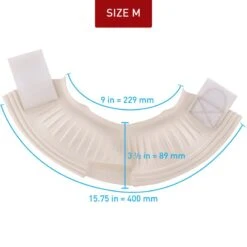 Horze Double Closure Ribbed Rubber Bell Boots - Black -Saddle Shop 381911 800 800