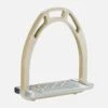 B Vertigo Aluminium Stirrups - Silver/Gold 2 B Vertigo Aluminium Stirrups - Silver/Gold -Saddle Shop 382176 800 800