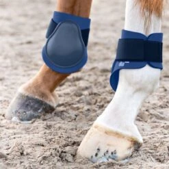 Horze Fetlock Boots - Dark Dark Blue -Saddle Shop 382980 800 800