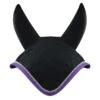 Woof Wear Ergonomic Ear Net - Black/Violet -Saddle Shop 388851 800 800