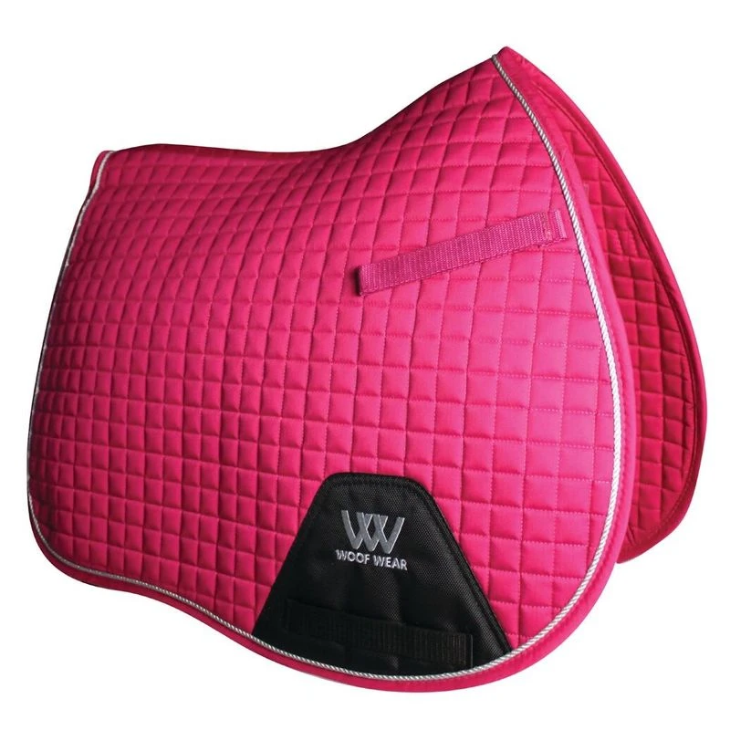 Woof Wear All Purpose Saddle Pad - Berry 3 Woof Wear All Purpose Saddle Pad - Berry