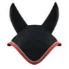 Woof Wear Ergonomic Ear Net - Black/Royal Red 1 Woof Wear Ergonomic Ear Net - Black/Royal Red -Saddle Shop 389077 800 800