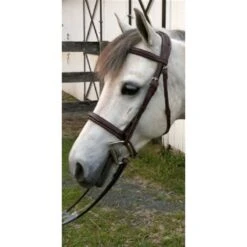 Nunn Finer Venice Bridle Pony - Havana -Saddle Shop 400774 800 800
