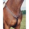 Nunn Finer All Purpose Breastplate - Havana/Zinc -Saddle Shop 402692 800 800