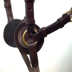 Nunn Finer 5-Way Hunting Breastplate With Elastic - Havana/Zinc -Saddle Shop 402813 800 800