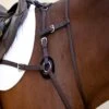 Nunn Finer Breastplate Attachment With Neck Strap - Havana/Zinc -Saddle Shop 402823 800 800