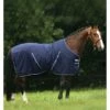 Rambo Stable Sheet - Navy/Navy/White -Saddle Shop 403536 800 800