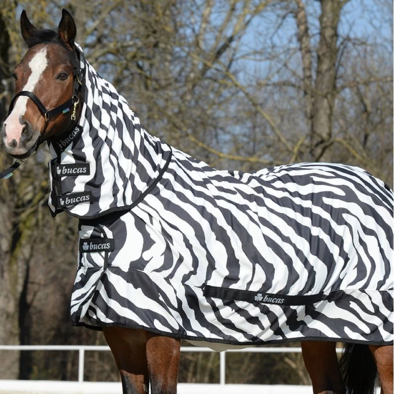 Bucas Sweet Itch Sheet - Zebra 4 Bucas Sweet Itch Sheet - Zebra - Image 2