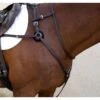 Nunn Finer Breastplate Attachment With Neck Strap - Black/Brass -Saddle Shop 408015 800 800