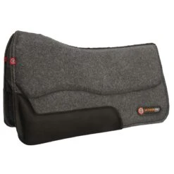 T3 Extreme Pro-Impact Wool Felt Western Performance Pad - Grey