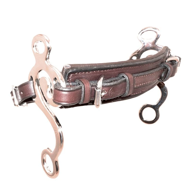 Nunn Finer Seahorse Hackamore - Havana 3 Nunn Finer Seahorse Hackamore - Havana