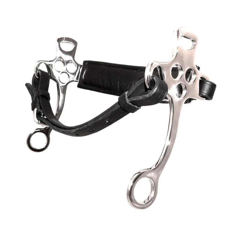 Nunn Finer Stealth Hackamore - Black 3 Nunn Finer Stealth Hackamore - Black