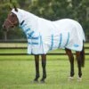 Weatherbeeta Comfitec Sweet Itch Shield Combo Neck - White/Blue -Saddle Shop 413835 800 800
