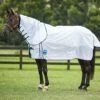 Kool Coat Airstream With Hidden Surcingle III Detach A Neck - White/Navy -Saddle Shop 413937 800 800