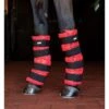 Roma Ice Boot Wrap - Red/Black -Saddle Shop 417883 800 800