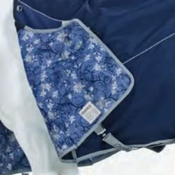Ovation 1200D Turnout Sheet - Navy/Blue Secret Garden -Saddle Shop 422169 800 800
