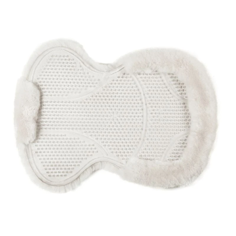 Ovation Europa Sheepskin Gel Pad - White 3 Ovation Europa Sheepskin Gel Pad - White