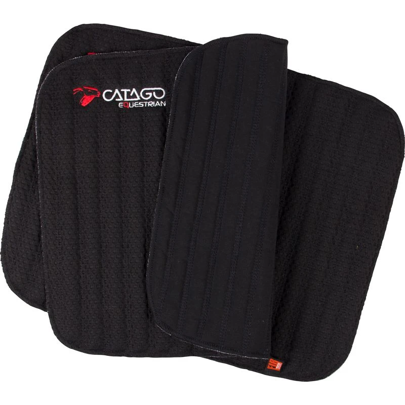 Catago FIR-Tech Leg Wraps - Black 3 Catago FIR-Tech Leg Wraps - Black