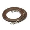 Ovation Breastplate Snap Draw Reins - Dark Brown -Saddle Shop 434150 800 800