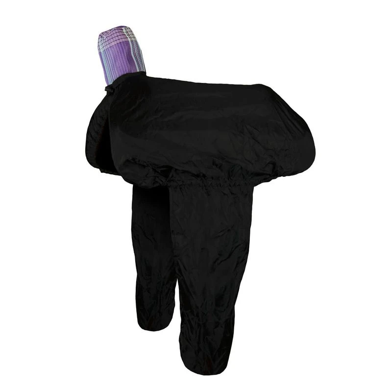 Kensington Nylon Western Saddle Cover - Lavender Mint 3 Kensington Nylon Western Saddle Cover - Lavender Mint