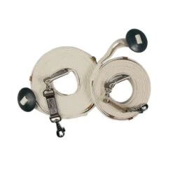 Centaur Cotton Web 25ft Lunge W/Donut - Natural