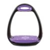 Compositi EOLE Stirrups Soft - Black/Purple -Saddle Shop 437214 800 800