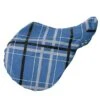 Pessoa Alpine 1200D Saddle Cover - Blueberry/Clay Plaid -Saddle Shop 439739 800 800