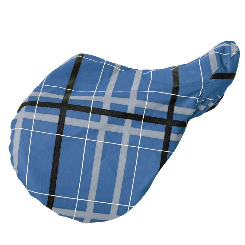 Pessoa Alpine 1200D Saddle Cover - Blueberry/Clay Plaid 3 Pessoa Alpine 1200D Saddle Cover - Blueberry/Clay Plaid