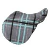 Pessoa Alpine 1200D Saddle Cover - Clay/Teal Plaid -Saddle Shop 440075 800 800