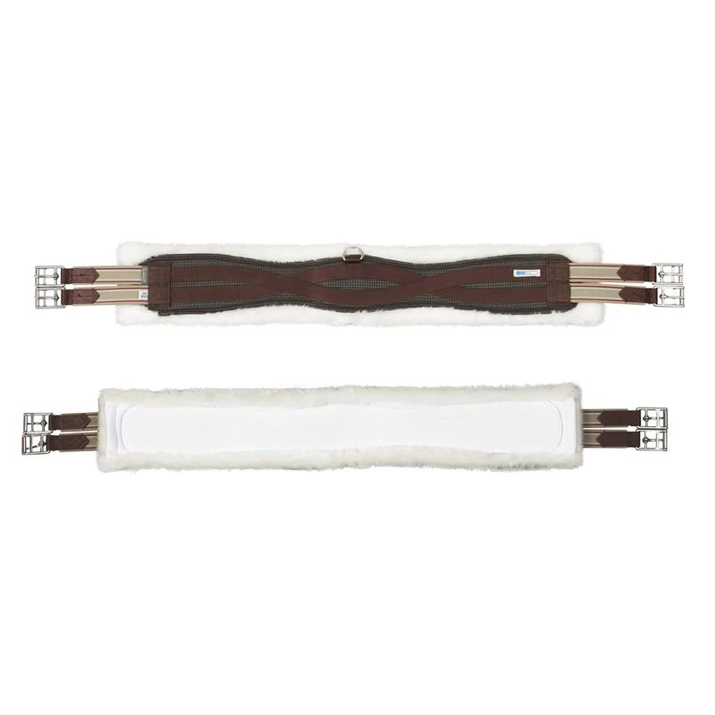 Ovation Coolmax All Purpose Girth - Brown/White 3 Ovation Coolmax All Purpose Girth - Brown/White