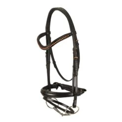 Ovation Munich Anatomic Bridle - Black