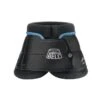 Veredus Safety Jump Bell Boots - Black/Light Blue -Saddle Shop 440546 800 800