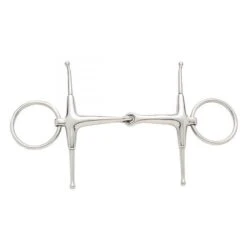 Korsteel Stainless Steel Jointed Fulmer Snaffle Bit