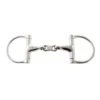 Korsteel Stainless Steel French Link Dee Ring Snaffle Bit 2 Korsteel Stainless Steel French Link Dee Ring Snaffle Bit -Saddle Shop 441580 800 800
